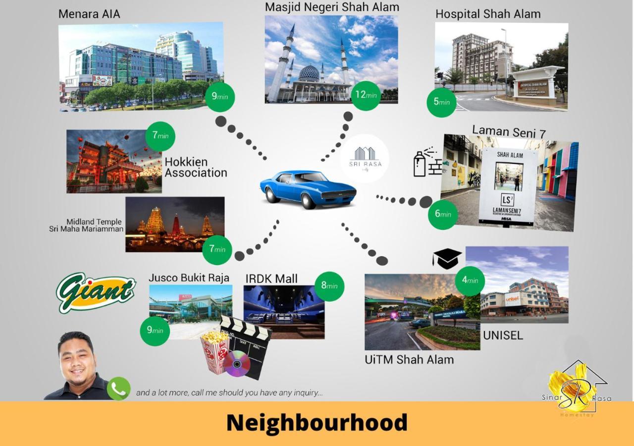 Sinar Rasa Homestay At I-Soho, I-City Σαχ Αλάμ Εξωτερικό φωτογραφία Neighbourhood