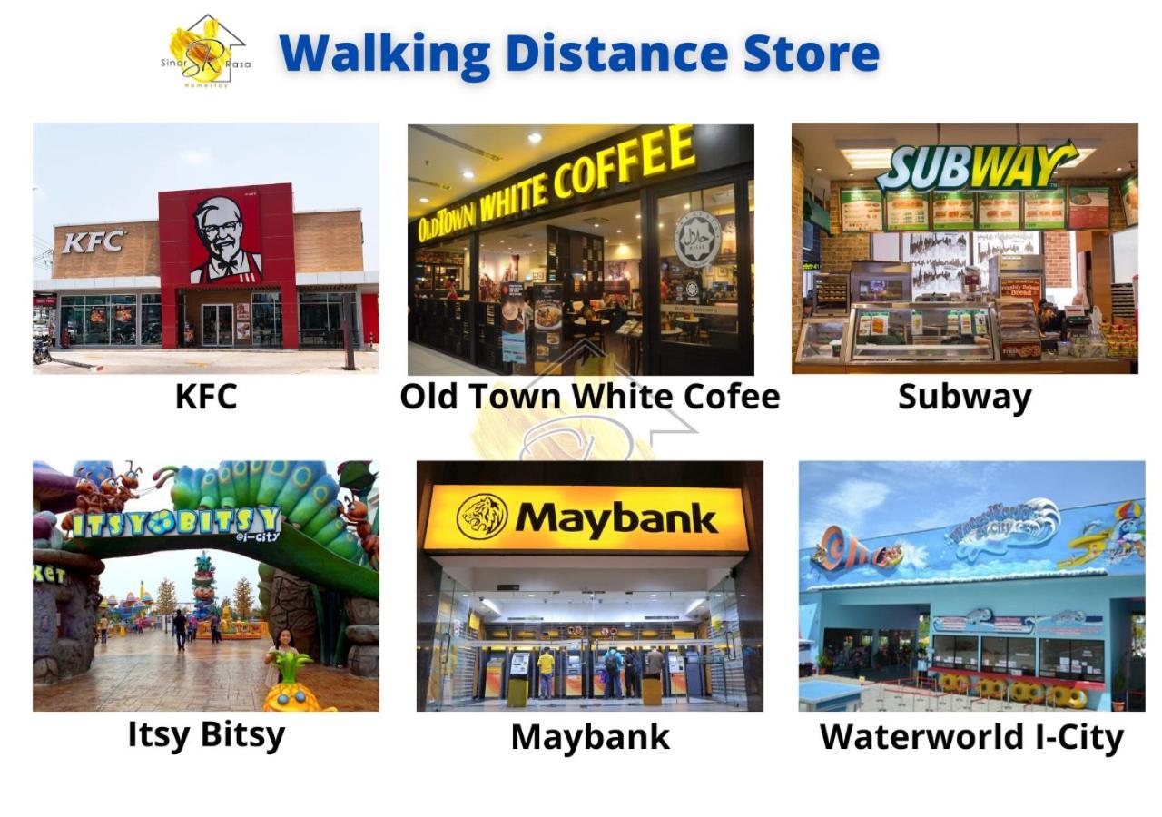Sinar Rasa Homestay At I-Soho, I-City Σαχ Αλάμ Εξωτερικό φωτογραφία Walking Distance Store