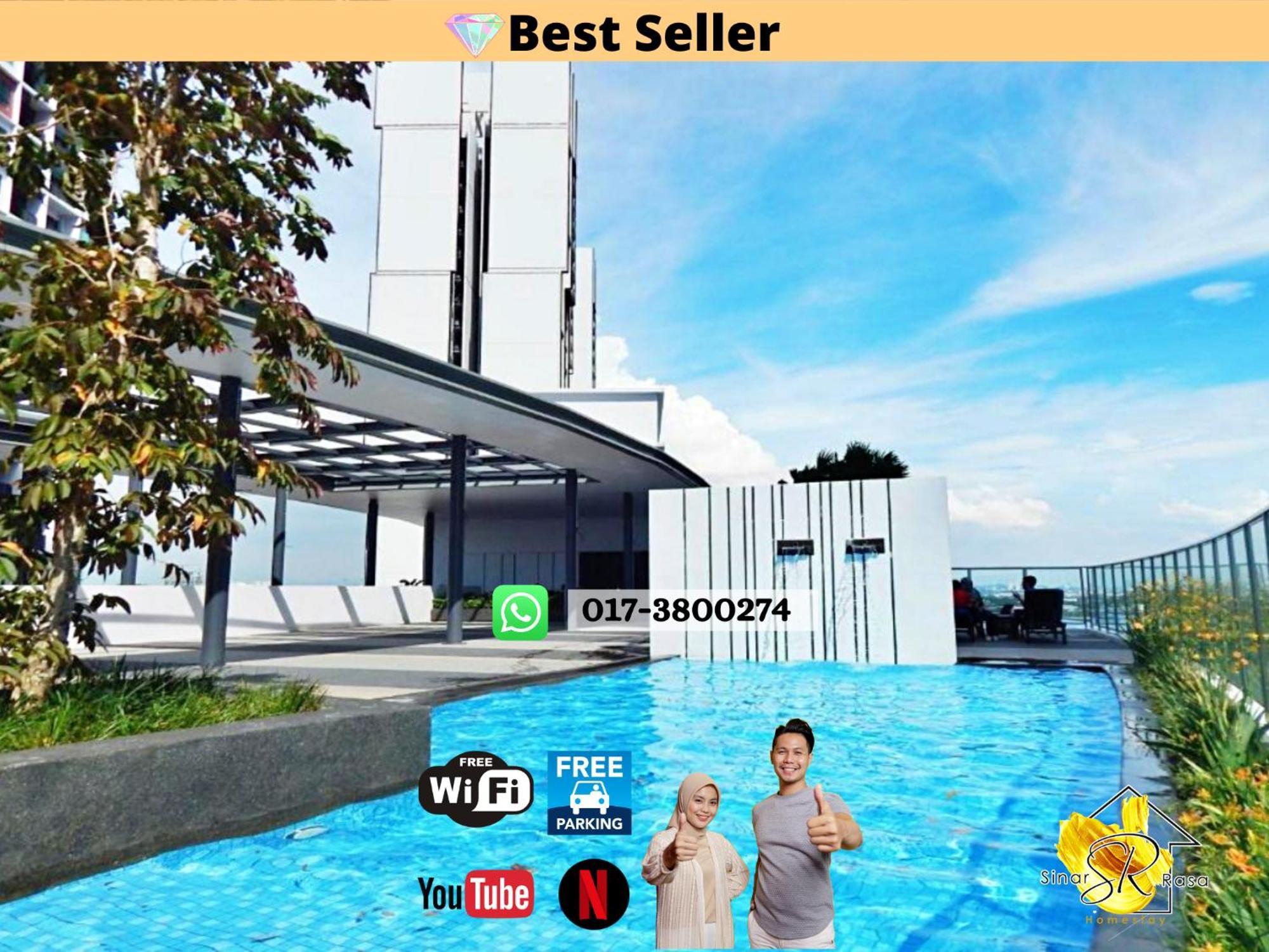 Sinar Rasa Homestay At I-Soho, I-City Σαχ Αλάμ Εξωτερικό φωτογραφία Sky Pool
